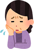 困っている人